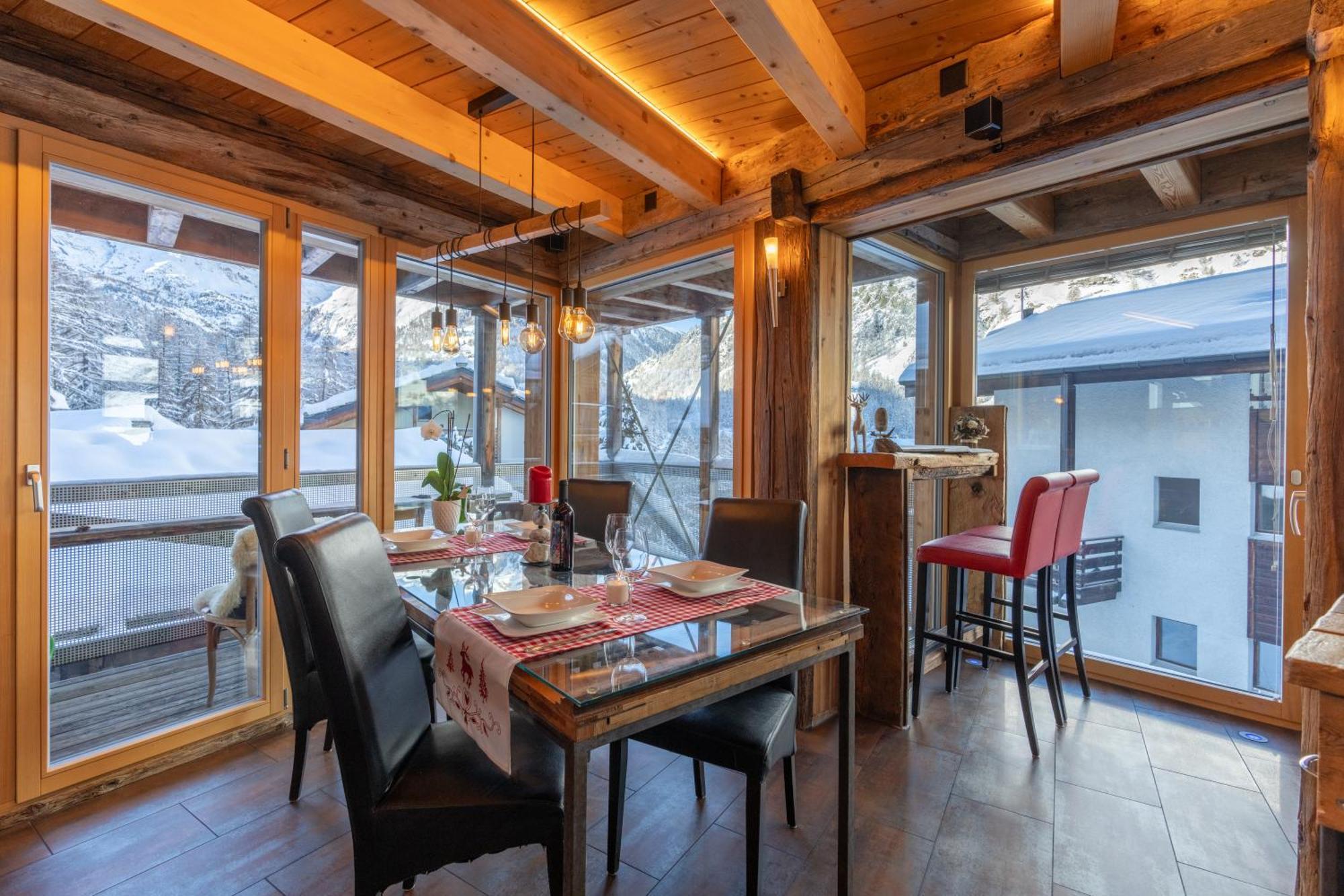 Chalet Schwalbennest 체르마트 외부 사진