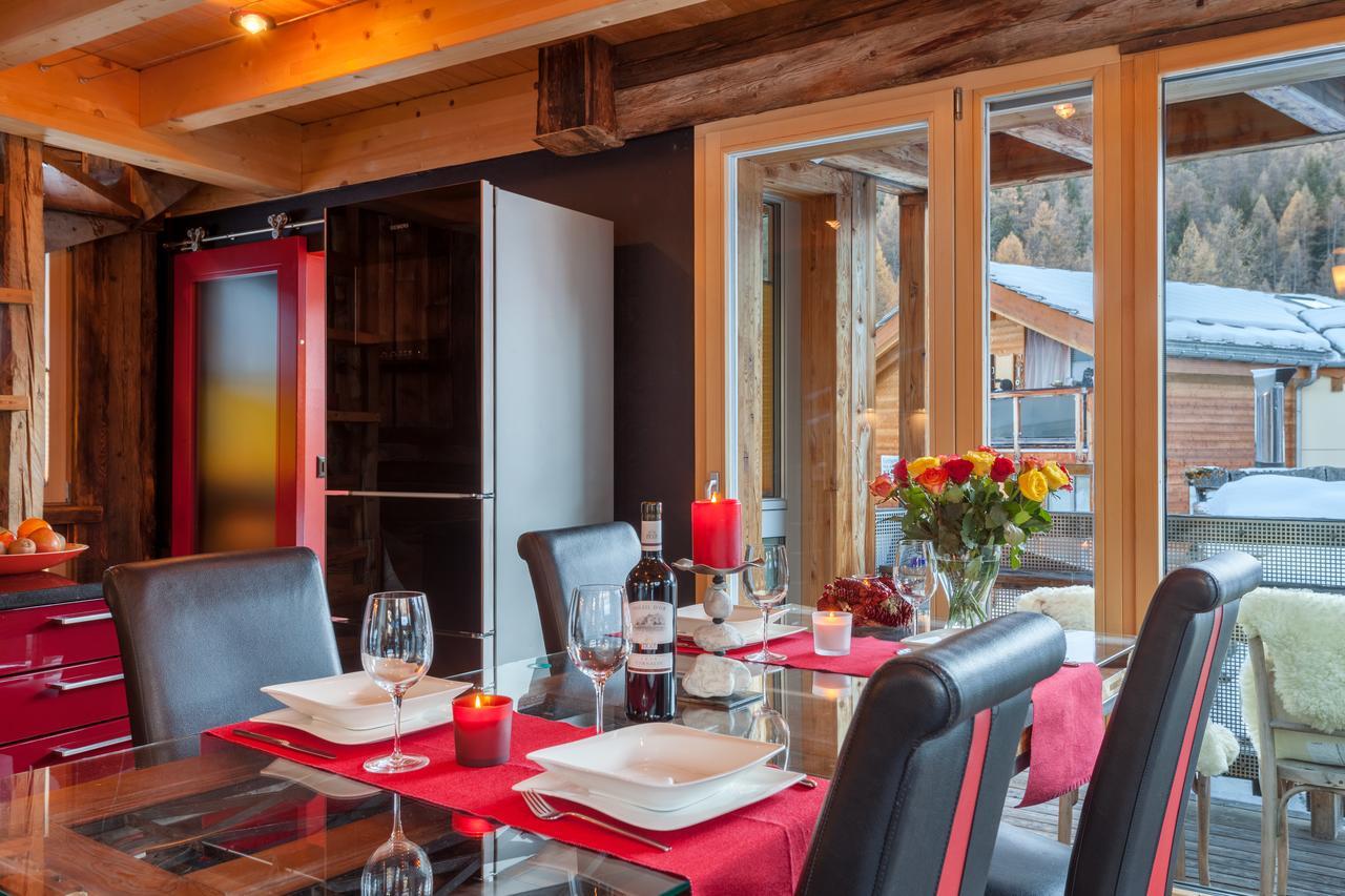 Chalet Schwalbennest 체르마트 외부 사진